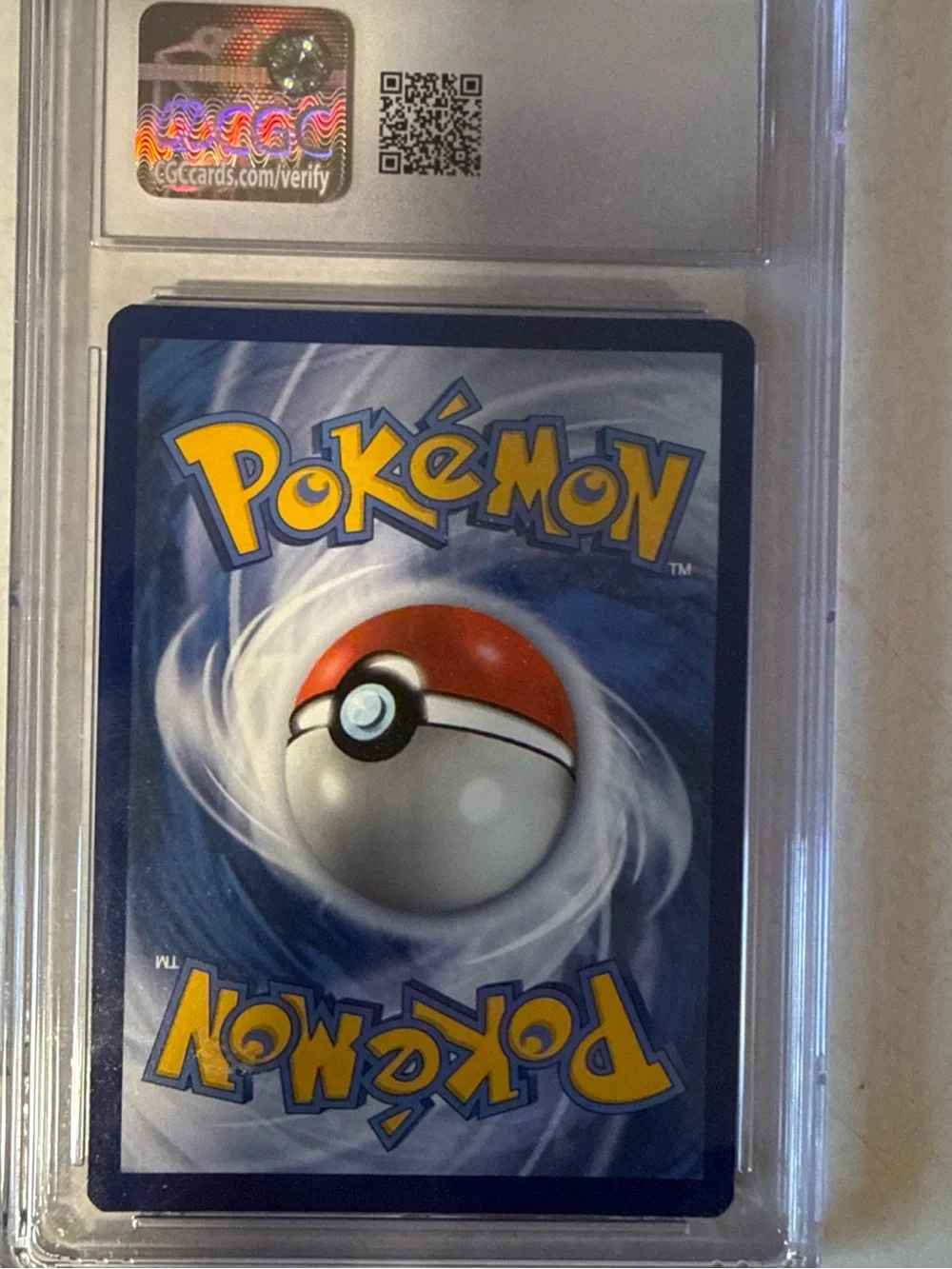Pokemon Applin Holographic Card - Green & Red